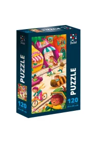 Puzzle 120 el. De.tail. Miasto owoc�w Roter Kafer