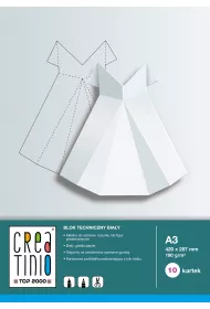 Top-2000 Blok techniczny Creatinio A3 170 g 10 kartek