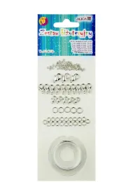 Bi�uteria DIY srebna 93 elementy Aliga