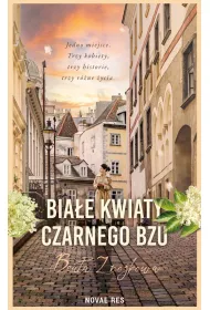 Biae kwiaty czarnego bzu