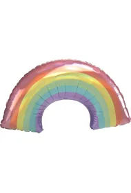 Balon foliowy Holo pastel rainbow