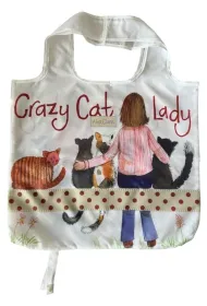Alex Clark Torba na zakupy Crazy Cat Lady Kociara