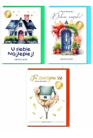 Karnet B6 Nowy dom mix