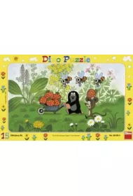 Puzzle 15 Krecik na wycieczce DINO Dino Toys