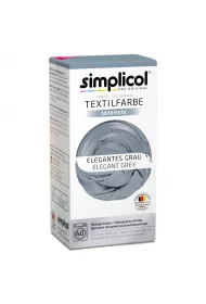 Simplicol Barwnik do tkanin intensywny - elegancki szary 559 g