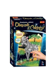 Ranok-Creative Cekinowy obrazek zebra