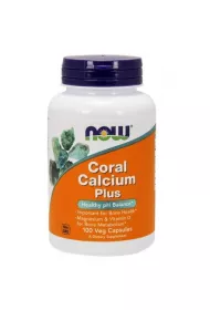 Now Foods Coral Calcium PLUS suplement diety 100 kaps.