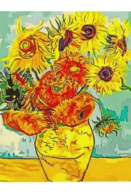Ideyka Malowanie po numerach - S�oneczniki Van Gogh 40x50cm