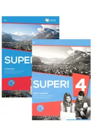 Super! 4. Podr�cznik wieloletni + CD i zeszyt �wicze� + CD do j�zyka niemieckiego. Szko�a ponadgimnazjalna