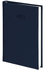 Kalendarz 2027 A4 dzienny Vivella granat