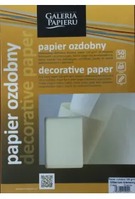 Argo Papier ozdobny (wizyt�wkowy) Millenium kremowy 100g "50