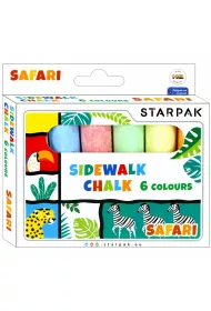 Starpak Kreda do pisania po chodniku 6 szt.