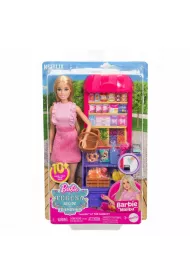 Barbie Lalka Malibu na zakupach JCT05 MATTEL