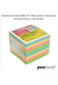 Penword Kostka biurowa pastel 85x85x70mm 730 kartek
