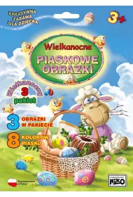 Wielkanocny pakiet 3. Wielkanocne piaskowe obrazki Niko