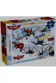 Puzzle dwustronne maxi 108 el. 2w1 Lisciani
