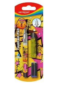 Keyroad Pi�ro wieczne 2 naboje blister mix