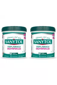 Sanytol Odplamiacz. Dezynfekuje i usuwa nieprzyjemne zapachy Zestaw 2 x 450 g