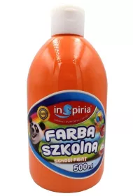 InSpiria Farba szkolna pomara�czowa 500 ml
