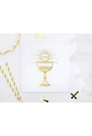 PartyDeco Ksi�ga Go�ci Komunijnych 20,5x20,5cm