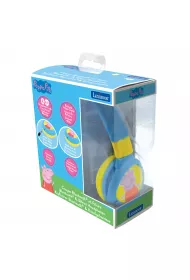 Skadane suchawki winka Peppa 2 w 1 Bluetooth i przewodowe z zabezpieczeniem gonoci dla dzieci HPBT010PP