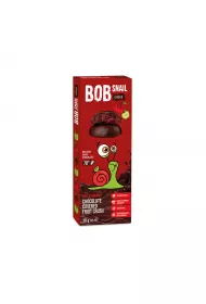 Bob Snail Przekska jabkowo-winiowa w ciemnej czekoladzie 30 g