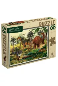Puzzle 88 el. Dinozaury Nasza Ksi�garnia