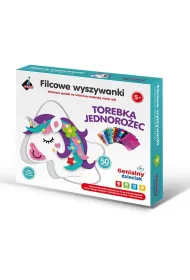 Filcowe wyszywanki - torebka jednoro�ec Askato
