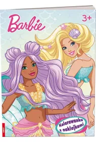 Barbie Dreamtopia. Kolorowanka z naklejkami