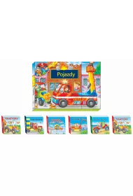 Teczka z ksi��eczkami. Pojazdy