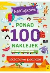 Ponad 100 naklejek. Kolorowe podre. Naklejkowo