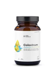 Aura Herbals Colostrum 500 mg, kwa�na cytryna, proszek Suplement diety 66 g