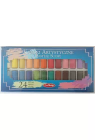 KredKop Pastele artystyczne suche grube 24 kolory
