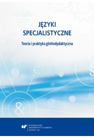 J�zyki specjalistyczne. Teoria i praktyka glottody
