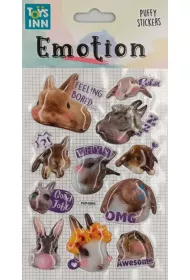 Stnux Naklejki emotions - Kr�liki