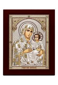 Ikona srebrna Matka Bo�a Jerozolimska 24,5x31,5cm