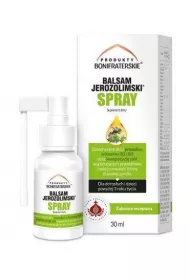 Produkty Bonifraterskie Balsam Jerozolimski w sprayu Suplement diety 30 ml