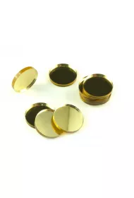 Crafters Znaczniki akrylowe - Lustrzane 22 x 3 mm 10 szt.