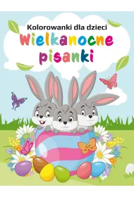 Wielkanocne pisanki. Kolorowanki dla dzieci