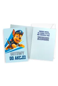 Kukartka Karnet Urodziny Psi Patrol ch�opiec