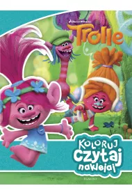 Trolle. Koloruj, czytaj, naklejaj