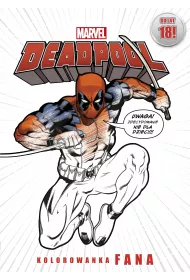 Kolorowanka fana. Marvel Deadpool