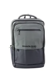 LeanToys Plecak biznesowy z USB czarno szary 16L