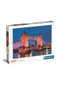 Puzzle 1000 el. High Quality Collection. Tower Bridge At Night Clementoni