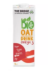 The Bridge Napj owsiany omega-3 bez dodatku cukrw bezglutenowy 1 l Bio