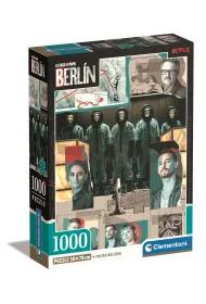 Puzzle 1000 el. Compact Netflix Berlin Clementoni