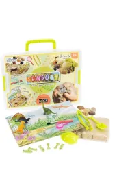 Piasek do formowania w skrzynce Sensory Dinozaury Nice Group