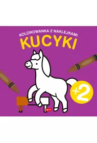 Kucyki. Kolorowanka z naklejkami