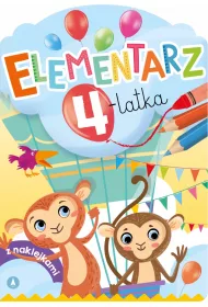 Elementarz 4-latka z naklejkami