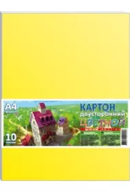 Fresh Karton kolorowy dwustronny A4 200 g 10 kartek
